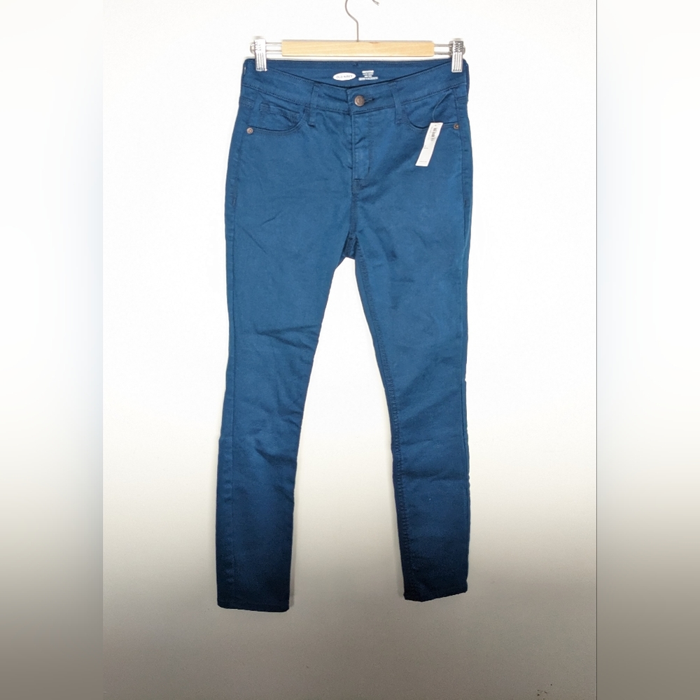 Old Navy Mid-Rise Rockstar Super-Skinny Jeans 6 Petite